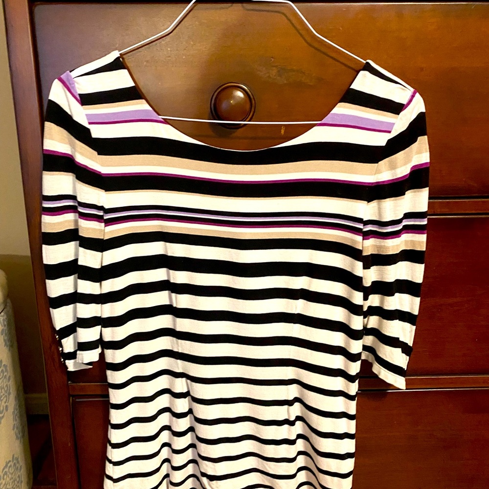 White & Black Market top